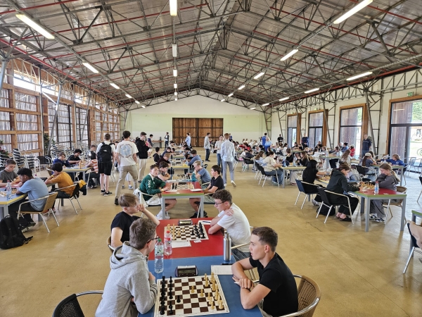 Blick in den Turniersaal; Foto: Norbert Bauer