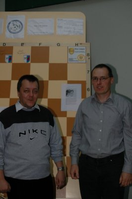 Herr Uwe Laqua (Vertrauensmann der HUK-Coburg, rechts) gemeinsam mit Steffen Bigalke
