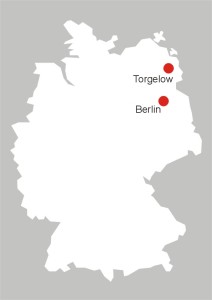 Deutschlandkarte: Torgelow - Berlin