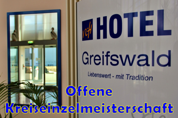 Offene Kreiseinzelmeisterschaft des Landkreises Vorpommern-Greifswald 2019