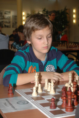 Sieger Wettkampfgruppe II (u12), Mikolaj Turek (UKS Bialy Pion Gryfino)